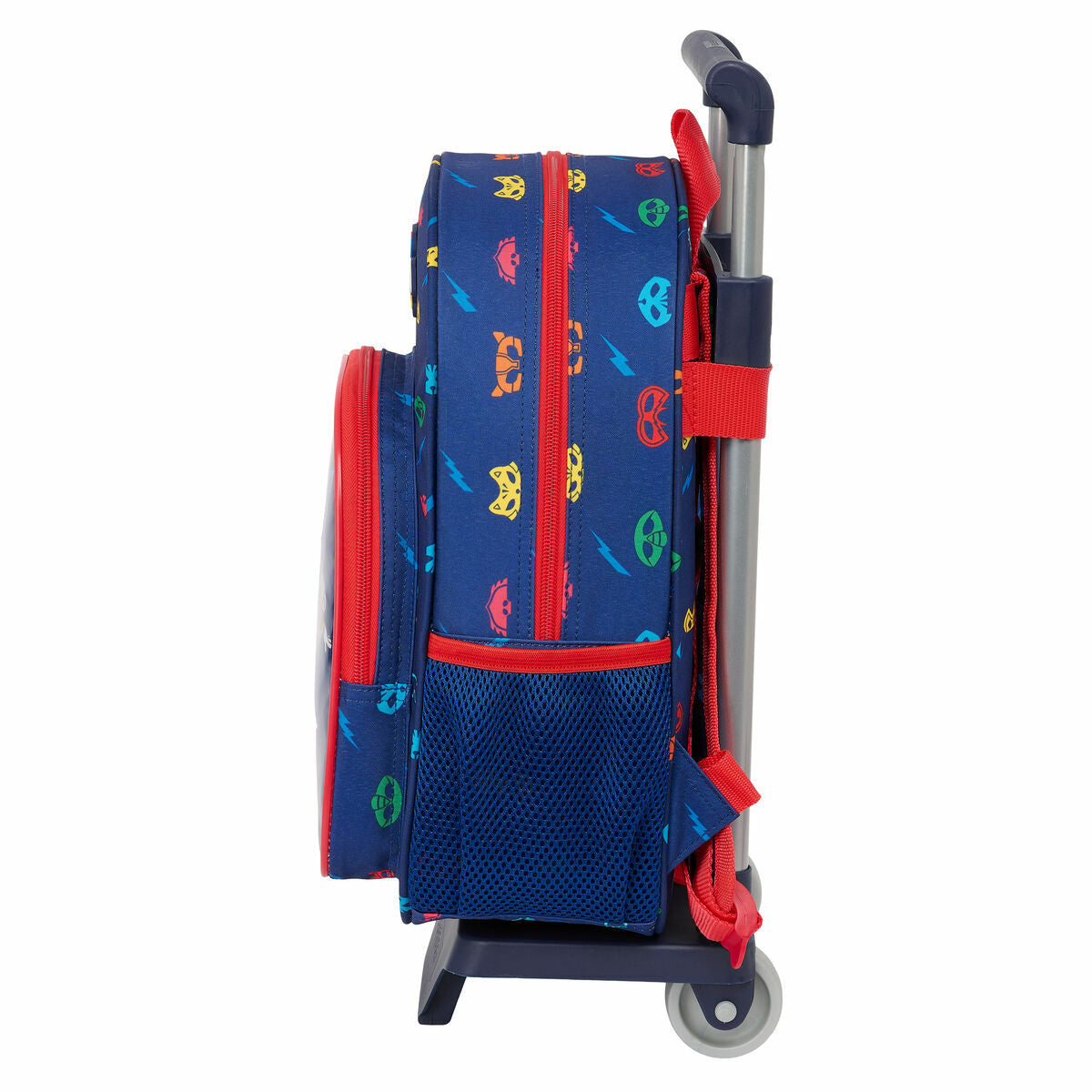 Σχολική Τσάντα με Ρόδες PJ Masks Ready Ναυτικό Μπλε 26 x 34 x 11 cm