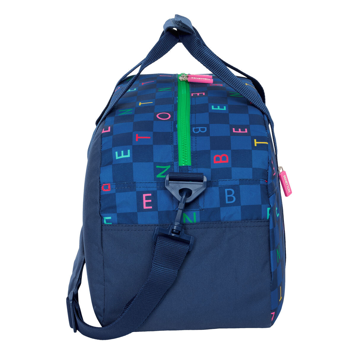 Αθλητική Tσάντα Benetton Damero Ναυτικό Μπλε 50 x 26 x 20 cm