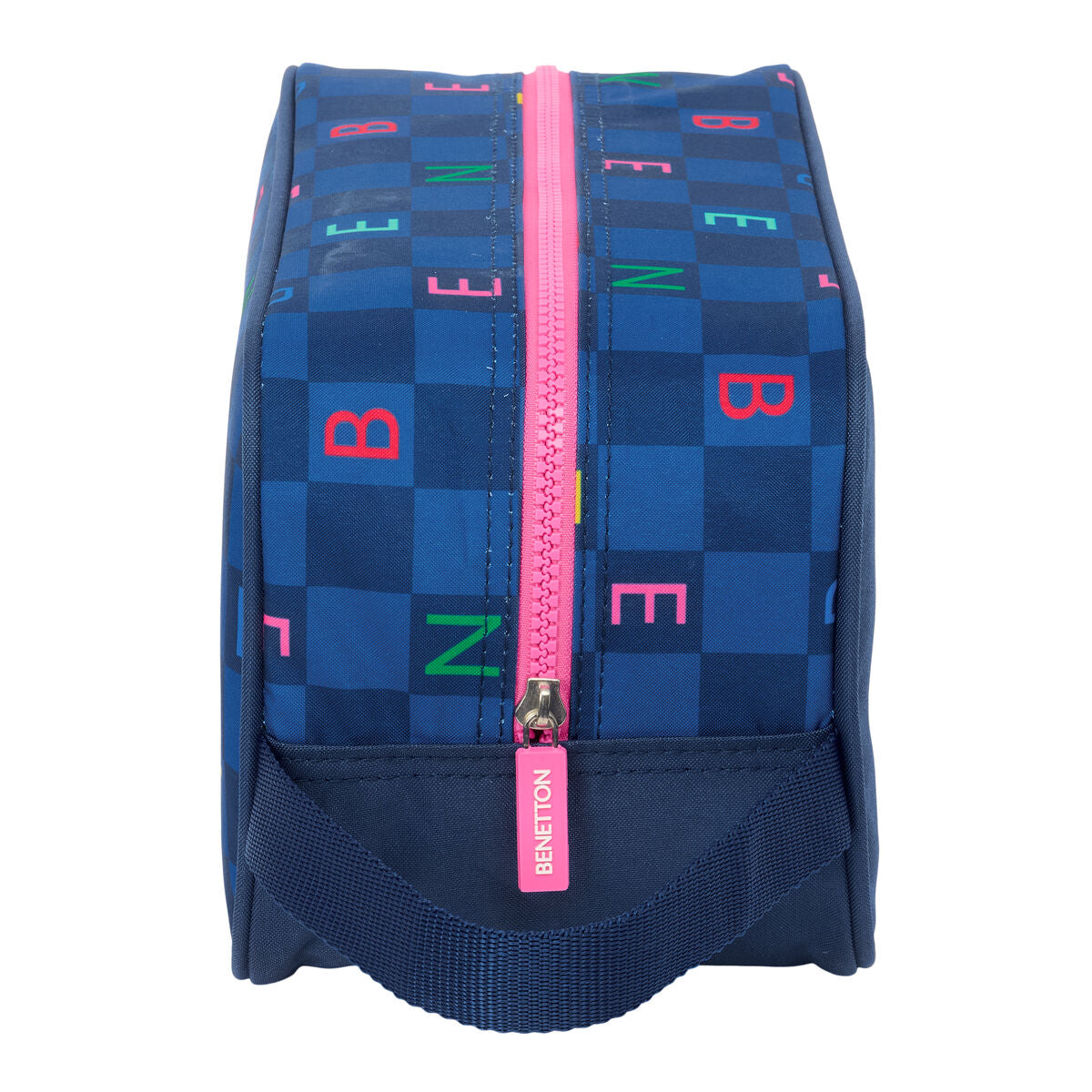 Θήκη Παπουτσιών Ταξιδιού Benetton Damero Ναυτικό Μπλε 29 x 15 x 14 cm