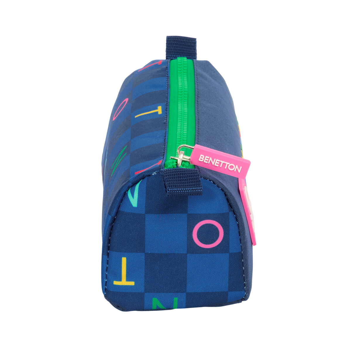 Κασετίνα Benetton Damero Ναυτικό Μπλε 21 x 8 x 7 cm