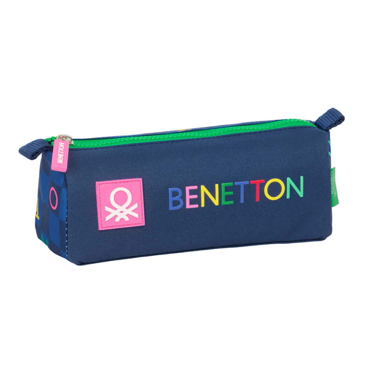 Κασετίνα Benetton Damero Ναυτικό Μπλε 21 x 8 x 7 cm