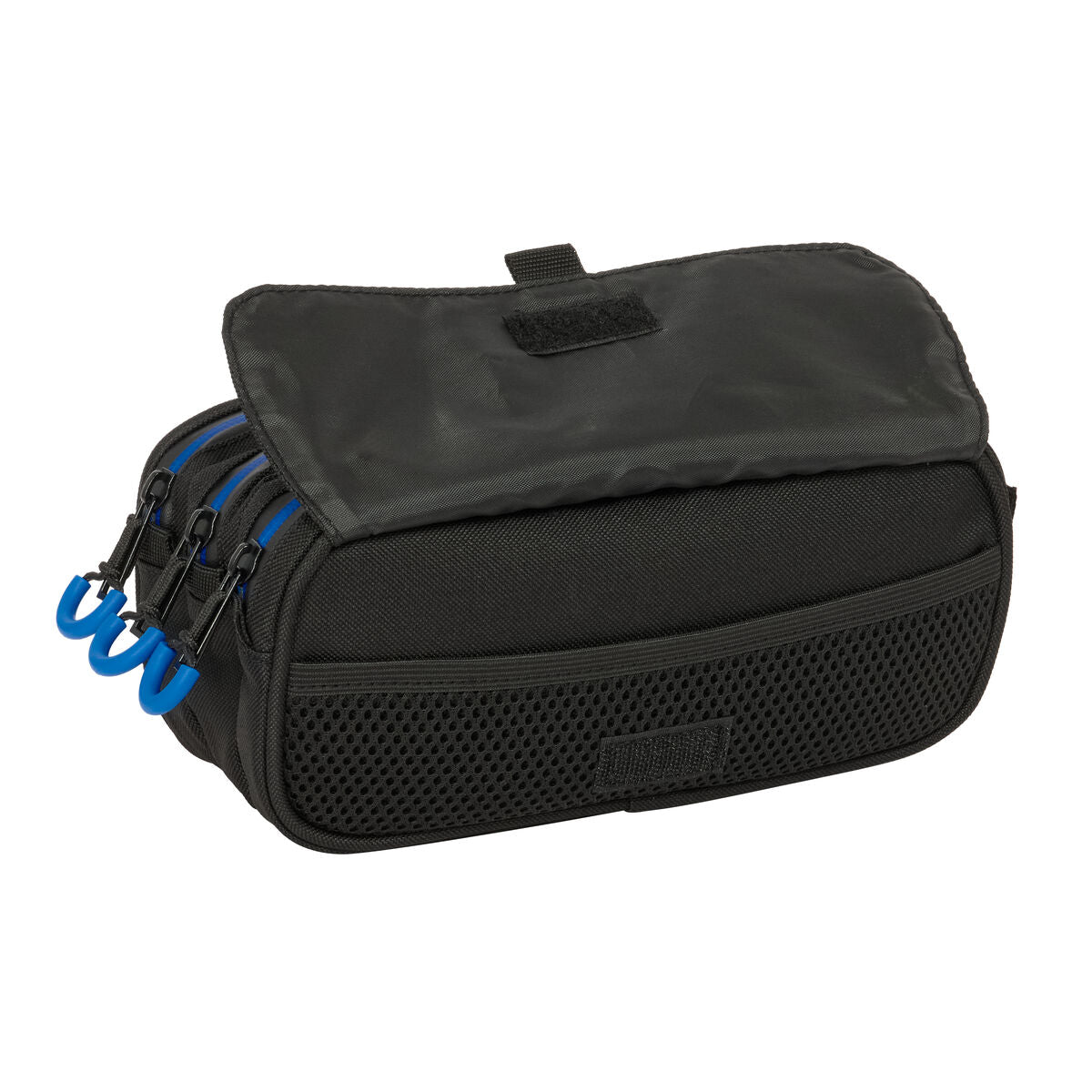 Τριπλή Κασετίνα Kelme Jet black Μαύρο 21,5 x 10 x 8 cm