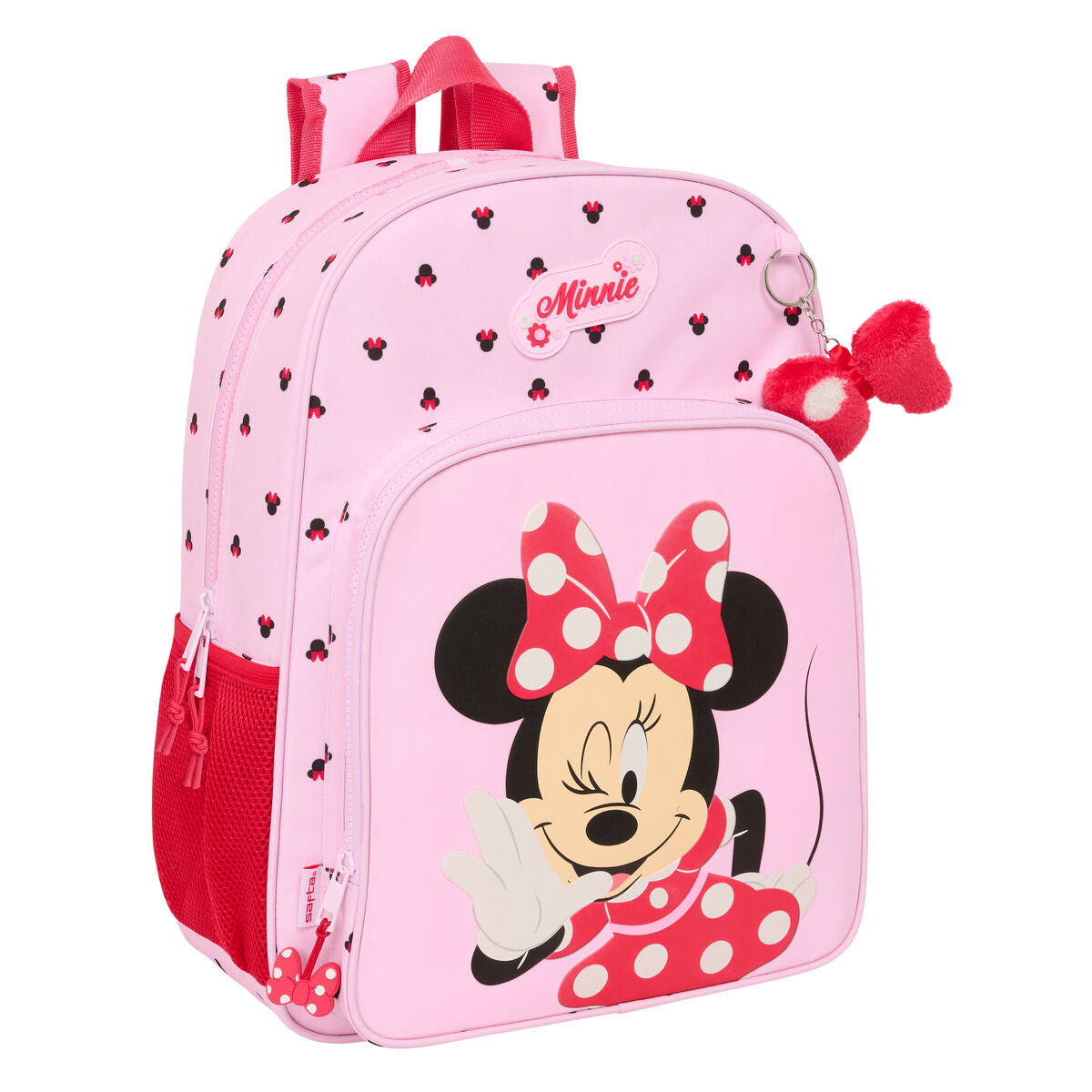 Σχολική Τσάντα Minnie Mouse Naive Ροζ 33 x 42 x 14 cm