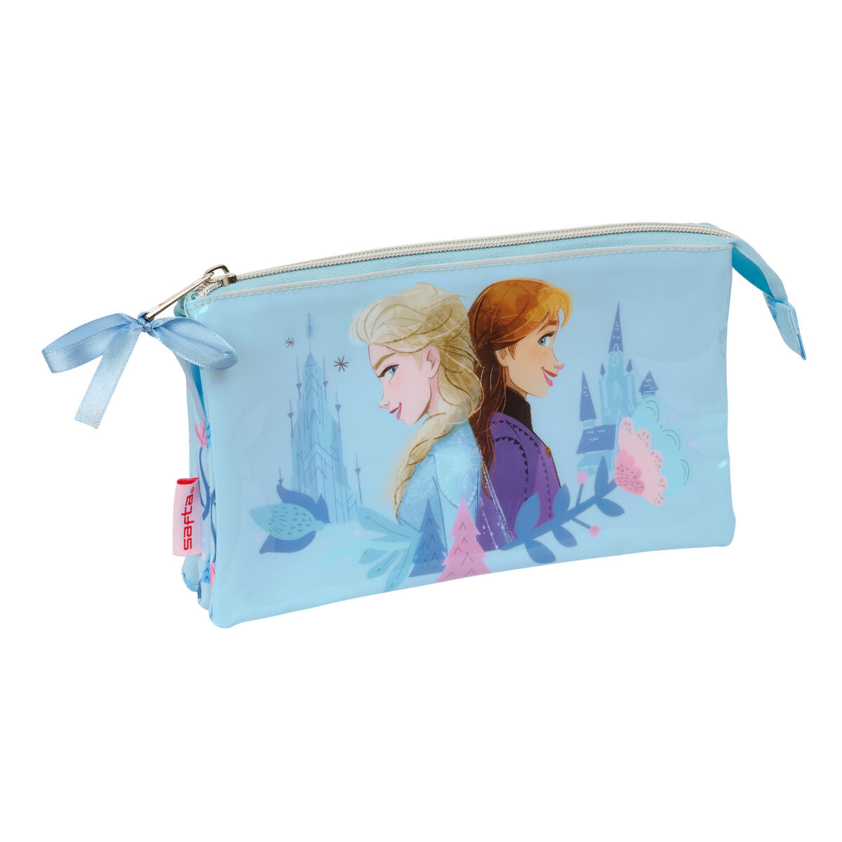 Κασετίνα Frozen Ice magic Ανοιχτό Μπλε 22 x 12 x 3 cm
