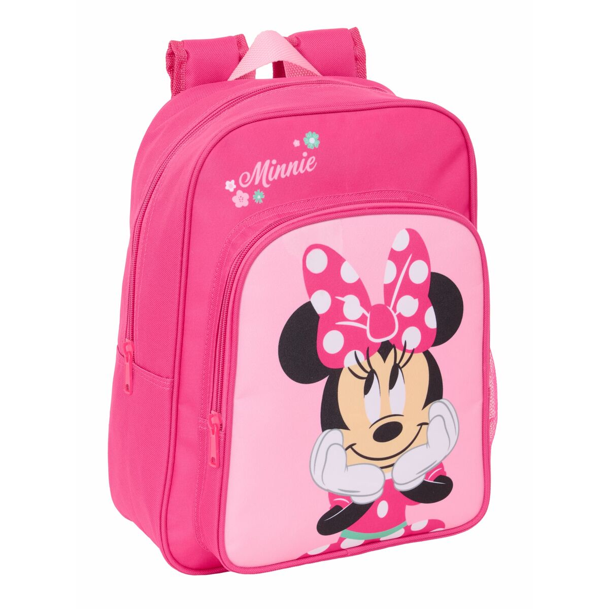 Σχολική Τσάντα Minnie Mouse Μπλε Ροζ 26 x 34 x 11 cm