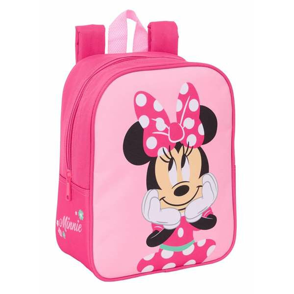 Σχολική Τσάντα Minnie Mouse Ροζ 22 x 27 x 10 cm