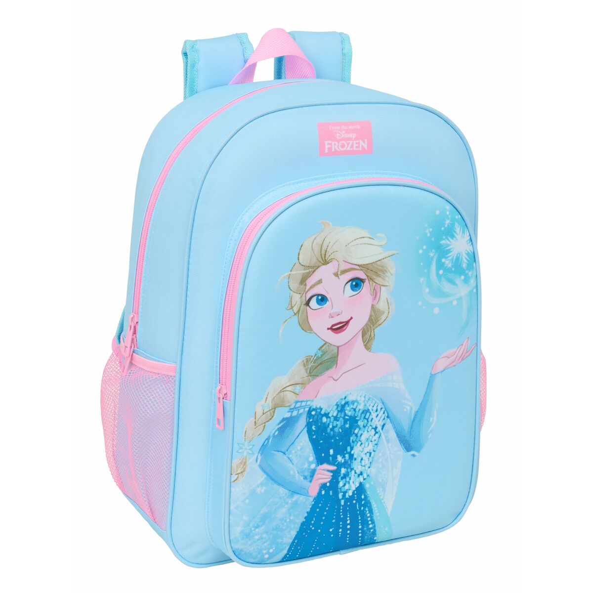 Σχολική Τσάντα Frozen Μπλε Ροζ 33 x 42 x 14 cm