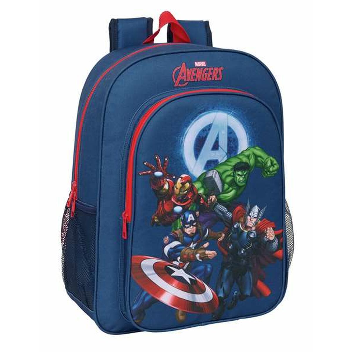 Σχολική Τσάντα The Avengers Ναυτικό Μπλε 33 x 42 x 14 cm
