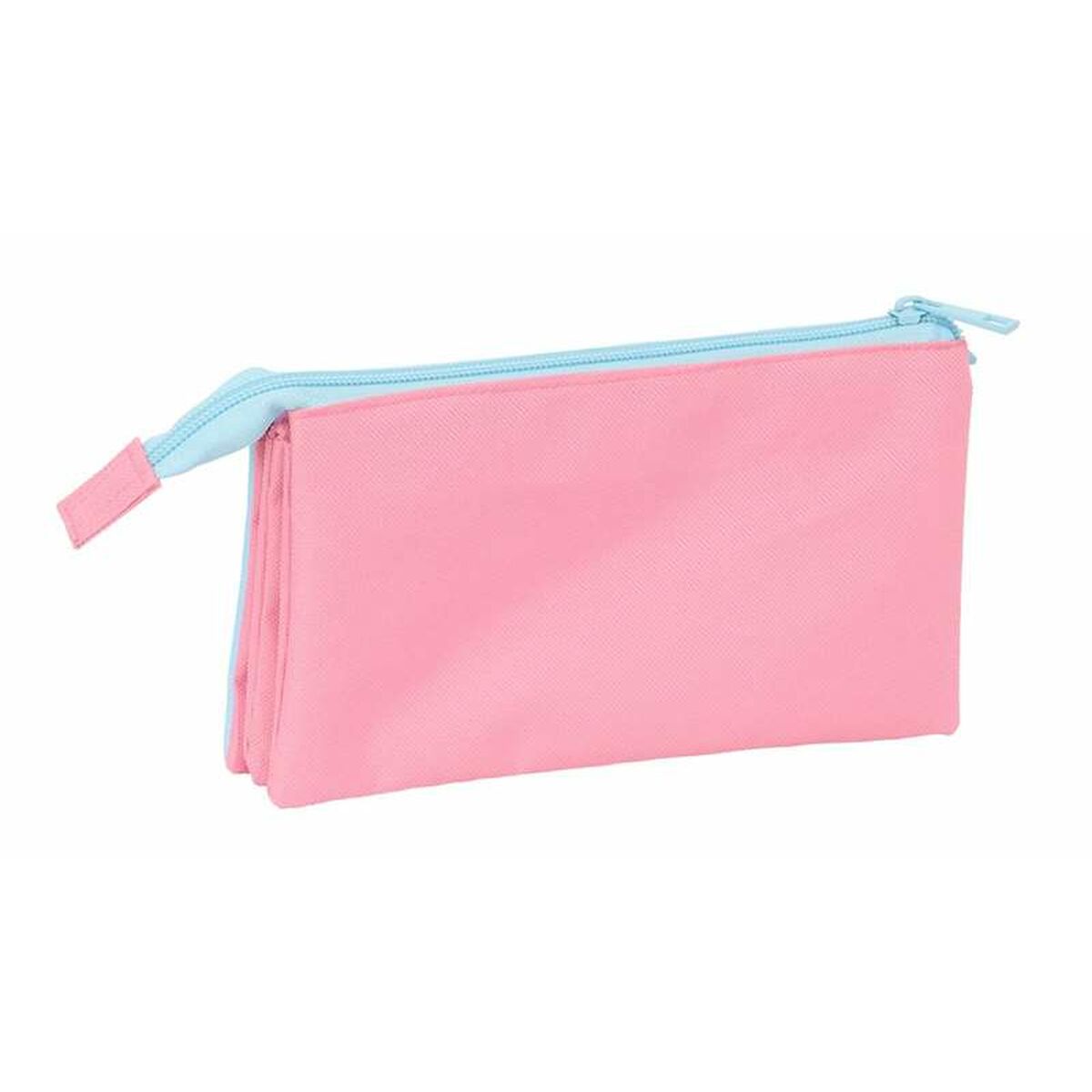 Τριπλή Κασετίνα Peppa Pig Μπλε 22 x 12 x 3 cm