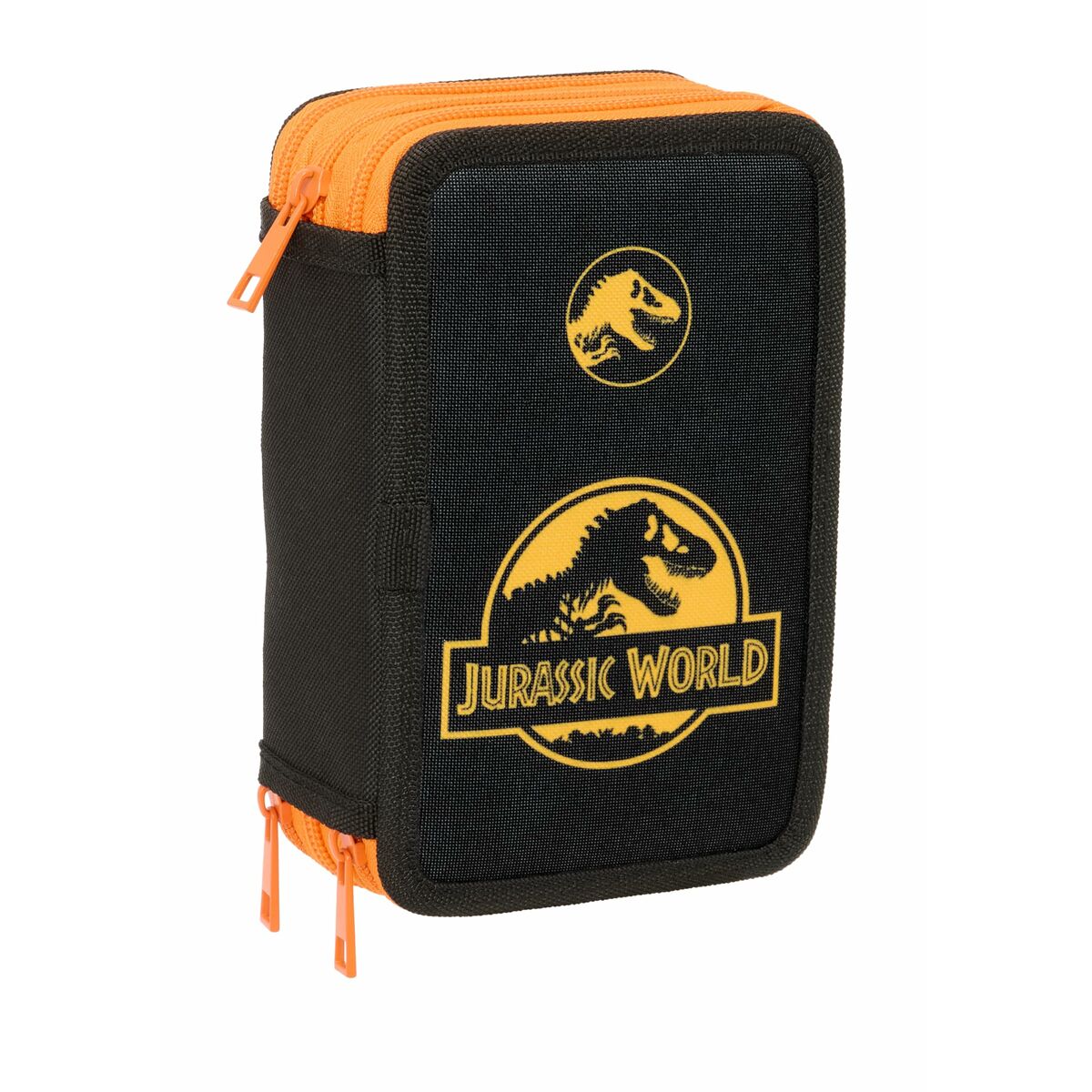 Τριπλή Κσετίνα Jurassic World Μαύρο 12,5 x 19,5 x 5,5 cm 37 Τεμάχια