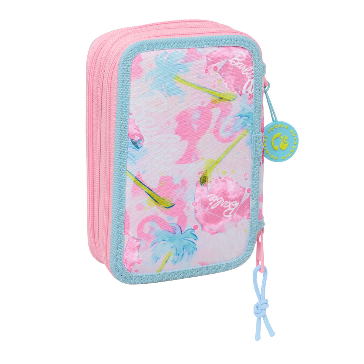 Κασετίνα με Αξεσουάρ Barbie Painterly Ροζ Sky μπλε 12,5 x 19,5 x 5,5 cm 37 Τεμάχια