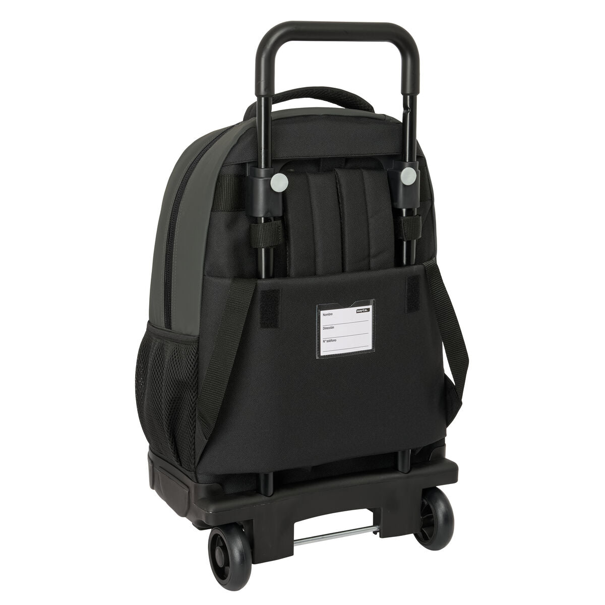 Σχολική Τσάντα με Ρόδες Safta Urban style Μπλε Γκρι 33 x 45 x 22 cm