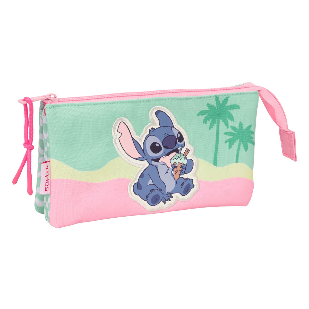 Κασετίνα Lilo & Stitch Ice cream Ροζ 22 x 12 x 3 cm