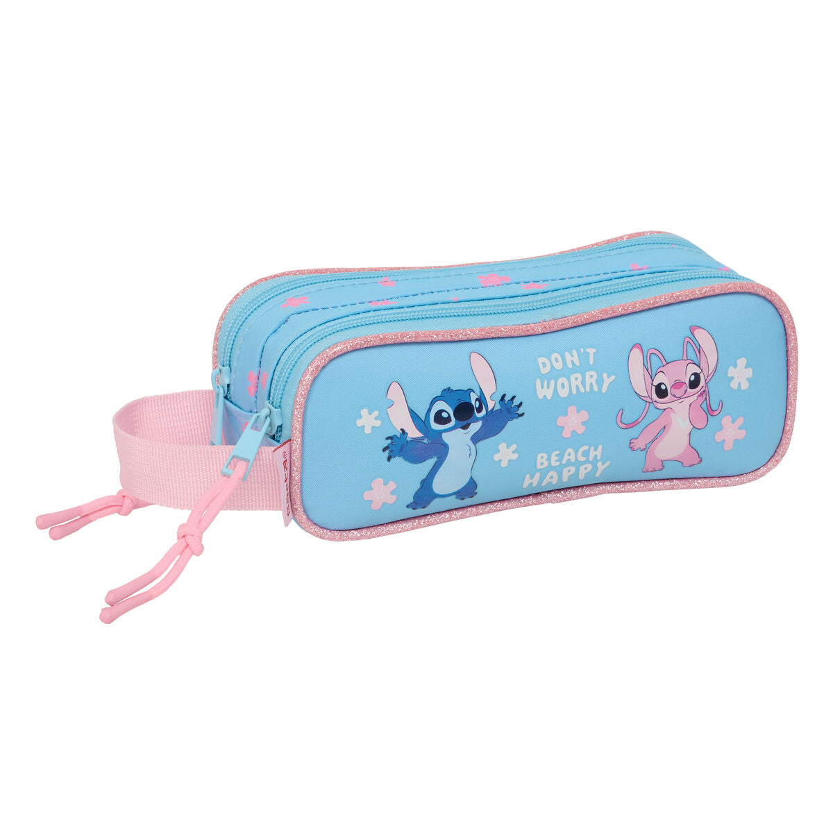 Κασετίνα Lilo & Stitch Happy Sky μπλε 21 x 8 x 6 cm