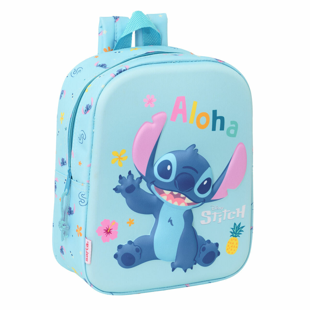 Παιδική Τσάντα Lilo & Stitch Ανοιχτό Μπλε 22 x 27 x 10 cm 3D