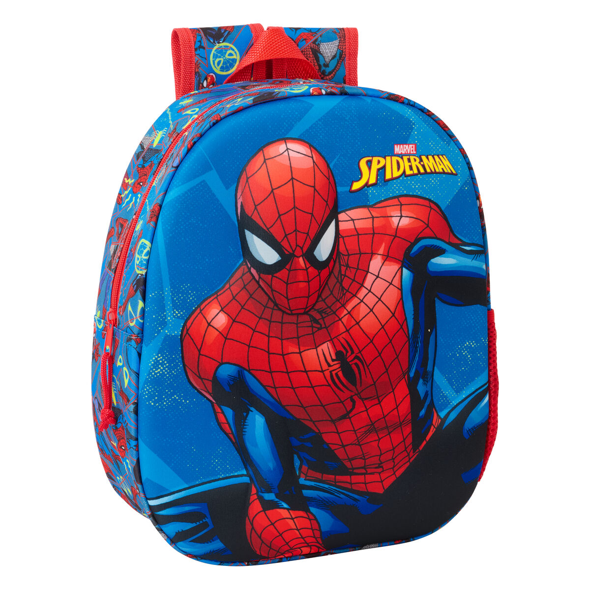 Παιδική Τσάντα Spider-Man Κόκκινο Ναυτικό Μπλε 27 x 33 x 10 cm 3D