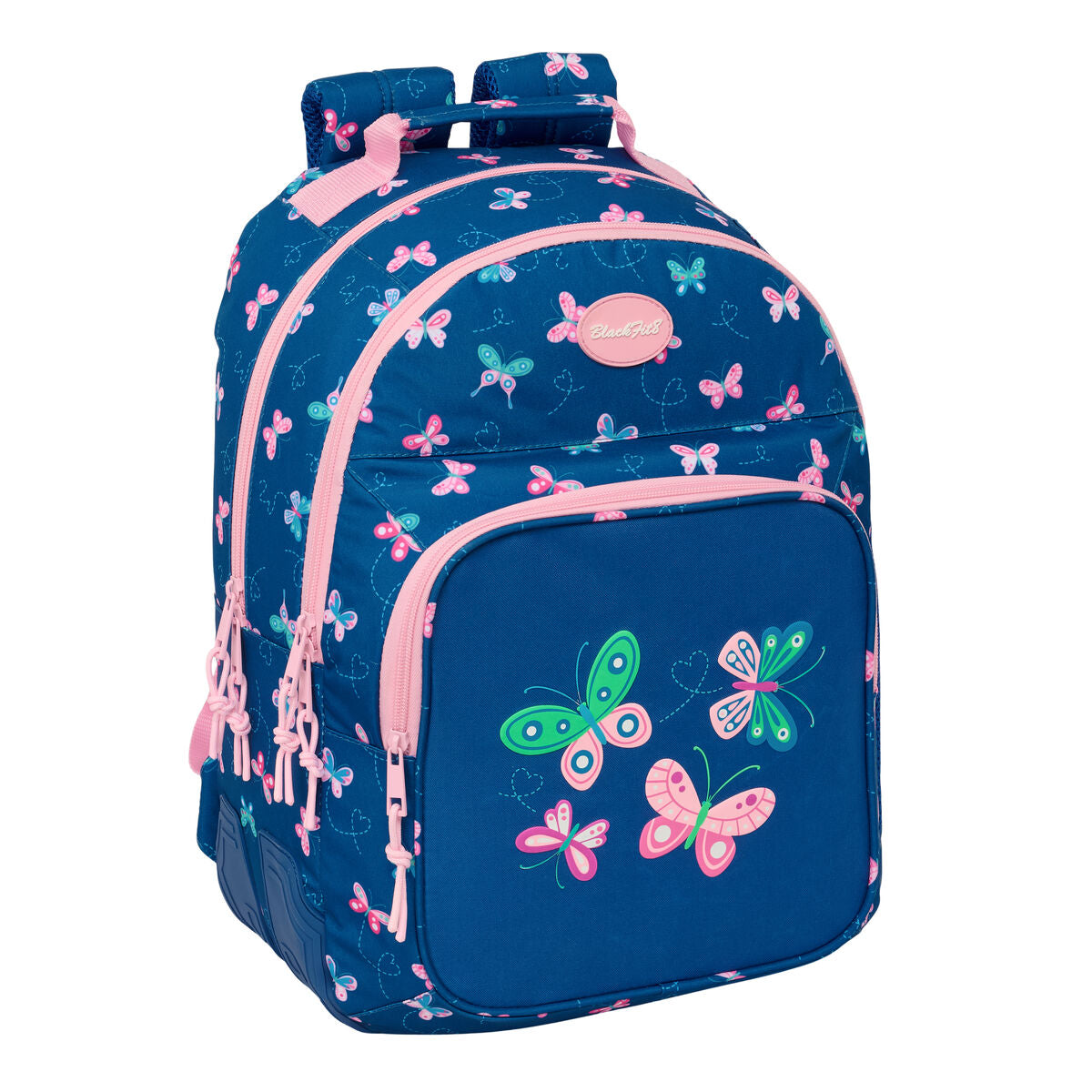 Σχολική Τσάντα BlackFit8 Mariposas Πολύχρωμο 32 x 42 x 15 cm