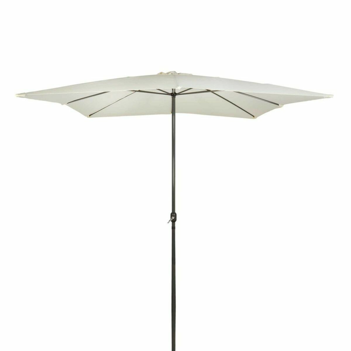 Ομπρέλα Aktive Κρεμ Ø 4,8 cm 300 cm Αλουμίνιο