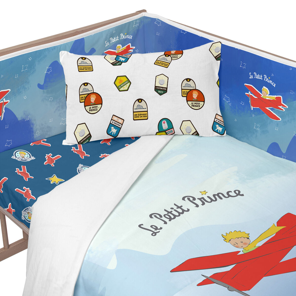 Προστάτης παχνιών HappyFriday Le Petit Prince Son avion