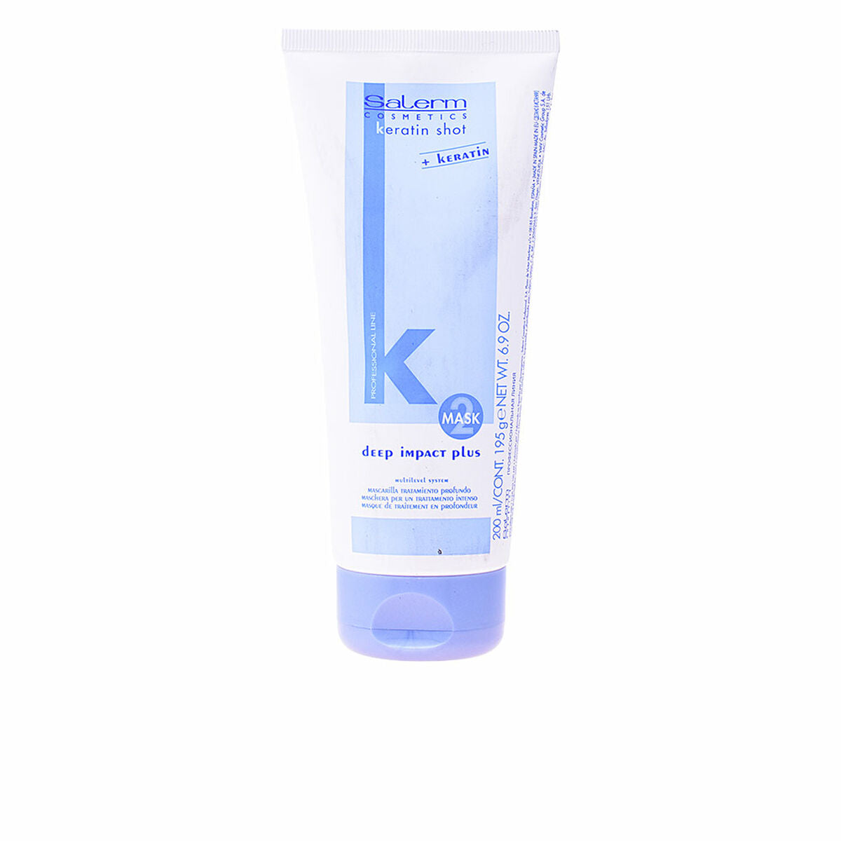 Θρεπτική Mάσκα Mαλλιών Keratin Shot Salerm