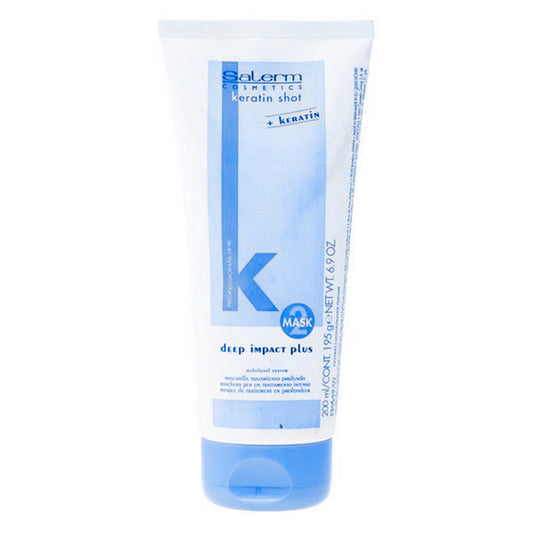 Θρεπτική Mάσκα Mαλλιών Keratin Shot Salerm