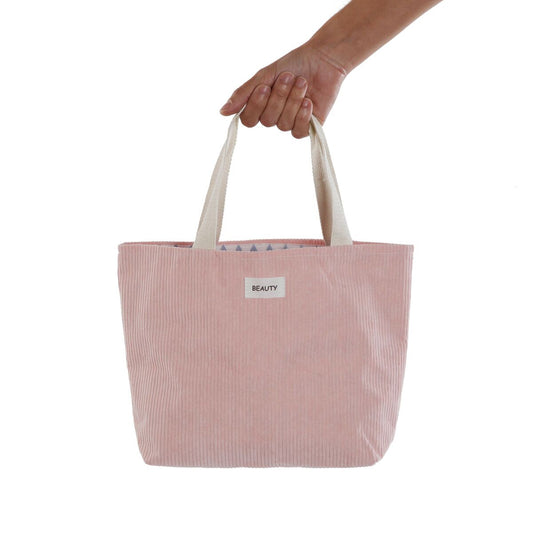 Τσάντα Versa Corduroy Ροζ 9 x 22 x 23 cm