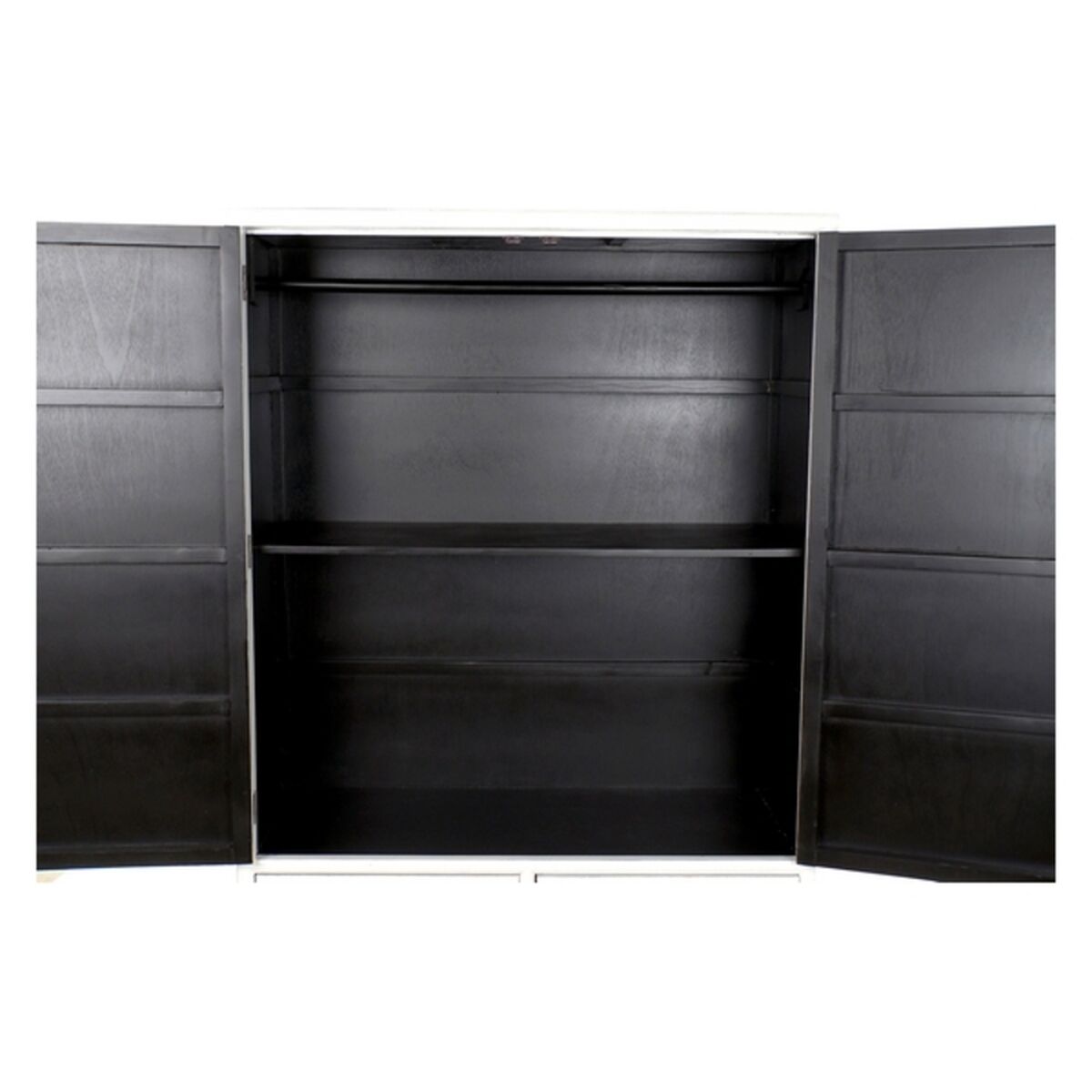 Ντουλάπι DKD Home Decor Λευκό Χρυσό Μέταλλο Λεύκες 120 x 50 x 175 cm