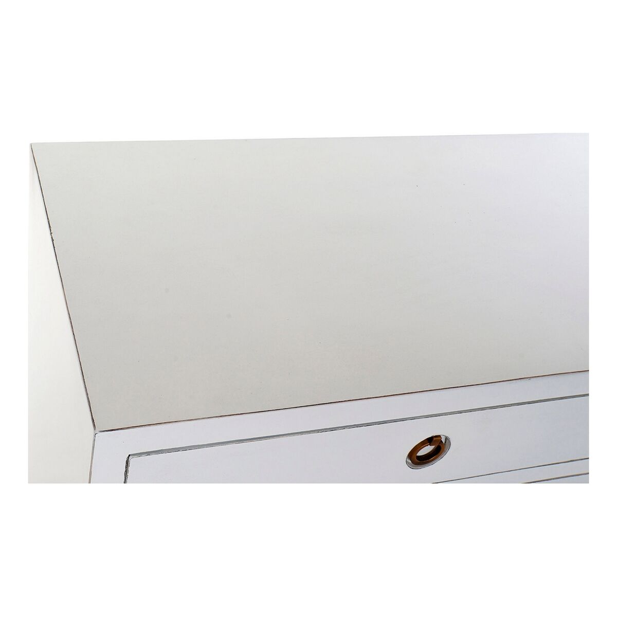 Σκευοθήκη DKD Home Decor Kamakura Λευκό Χρυσό Μέταλλο Λεύκες 150 x 50 x 80 cm (150 x 50 x 80 cm)