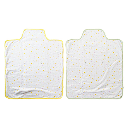 Τσάντα Αλλαγής Πάνας DKD Home Decor Ταξίδια Κίτρινο Πράσινο Παιδικά 22 x 1 x 40 cm