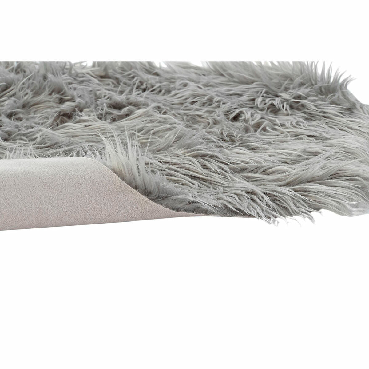 Χαλί DKD Home Decor Γκρι Με τα μαλλιά 60 x 90 x 2 cm
