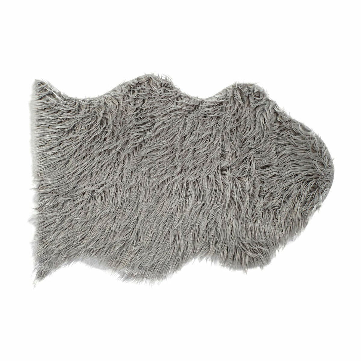 Χαλί DKD Home Decor Γκρι Με τα μαλλιά 60 x 90 x 2 cm