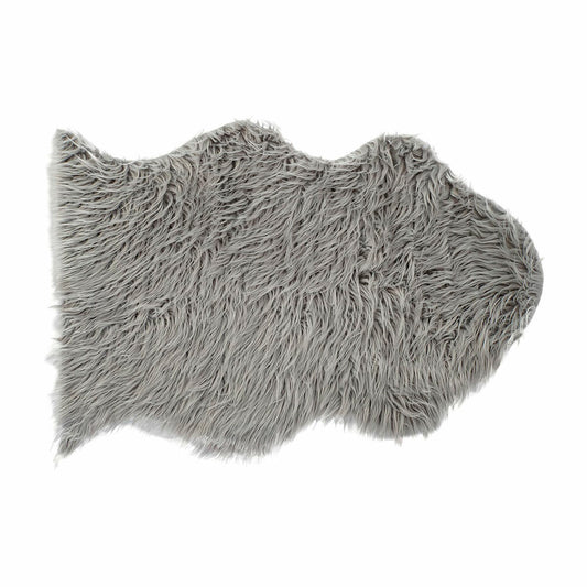Χαλί DKD Home Decor Γκρι Με τα μαλλιά 60 x 90 x 2 cm