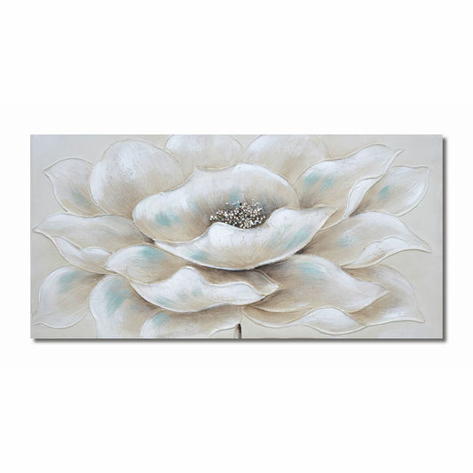 Καμβάς DKD Home Decor Λουλουδάτο (Ανακαινισμenα A)