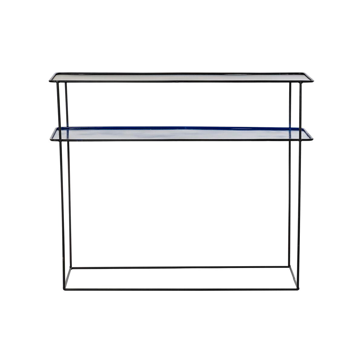 Σετ επίπλων DKD Home Decor Μπλε Μαύρο 70 x 27 x 45 cm 40 x 27 x 45 cm 80 x 27 x 65 cm 80 x 27,5 x 65 cm