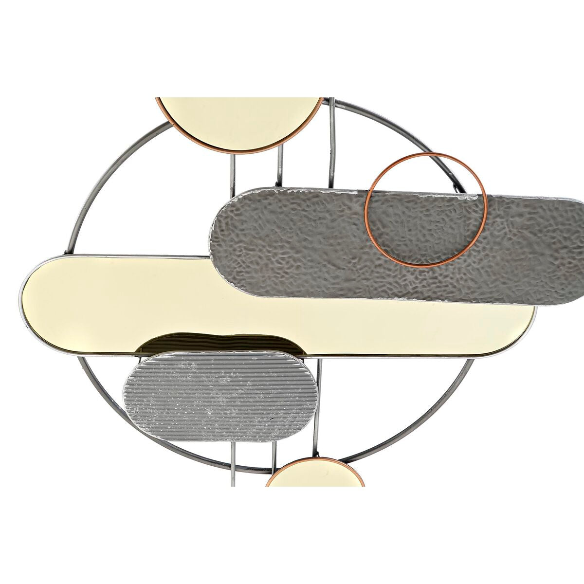 Διακόσμηση τοίχων DKD Home Decor Γκρι (Ανακαινισμenα C)