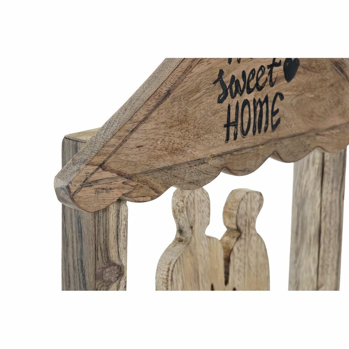 Διακοσμητική Φιγούρα DKD Home Decor Καφέ Ξύλο από Μάνγκο Σύγχρονη Οικογένεια (30 x 8 x 39 cm)