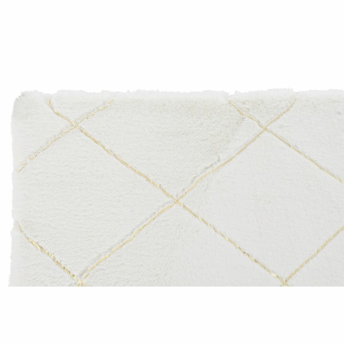 Χαλί DKD Home Decor Λευκό Σύγχρονη (120 x 180 x 2,2 cm)