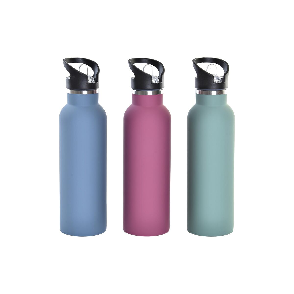 Θερμοσ DKD Home Decor Διπλός τοίχος 3 Τεμάχια