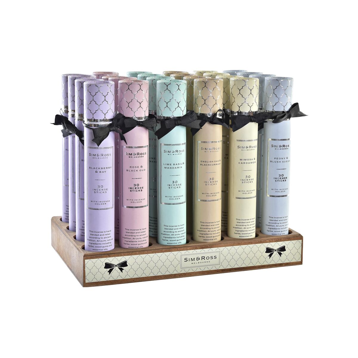 Θυμίαμα DKD Home Decor Chakras (30 Τεμάχια) (x6)