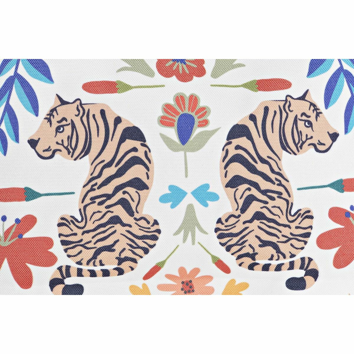 Νεσεσέρ DKD Home Decor Λευκό Μπεζ Πολύχρωμο (x2)