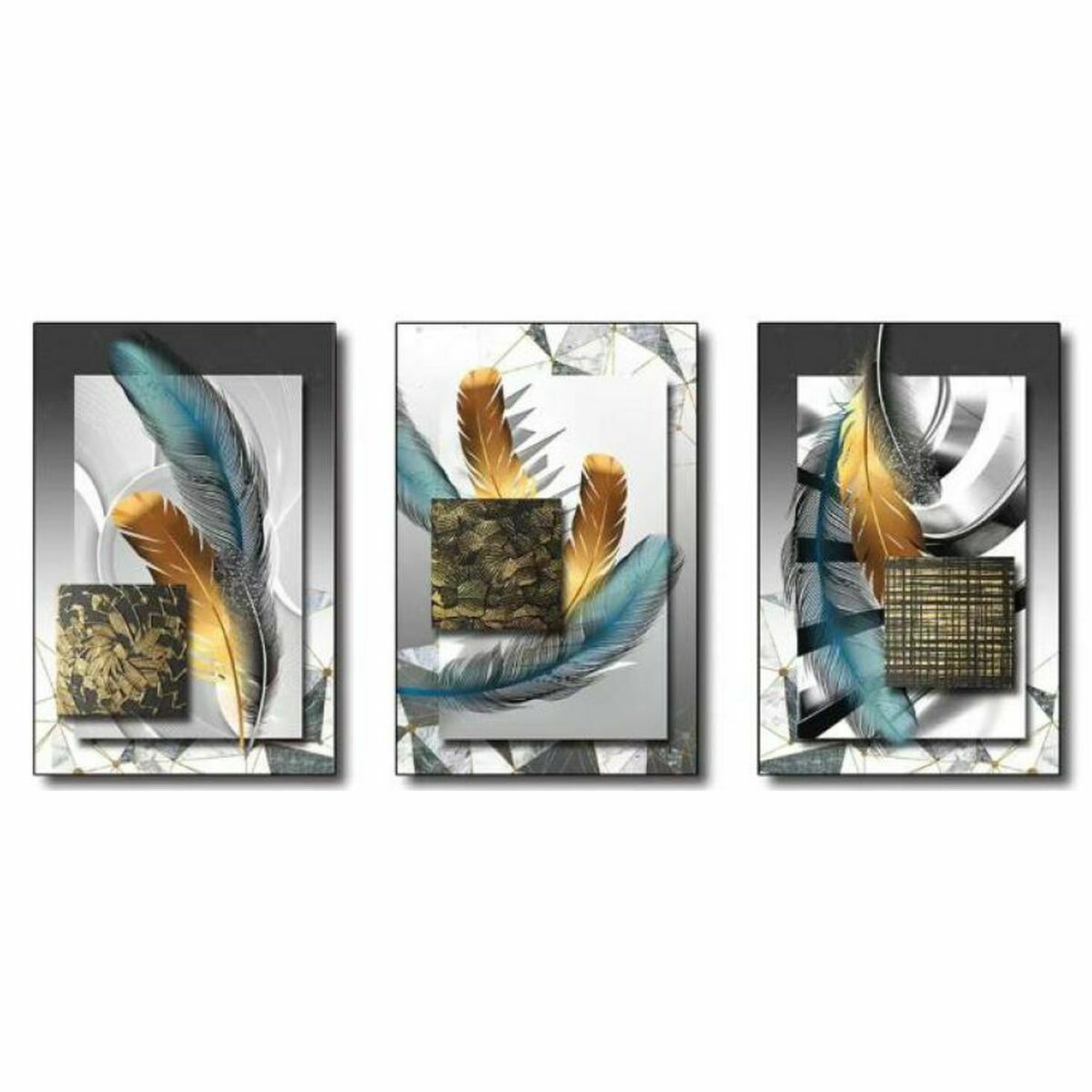 Καμβάς DKD Home Decor πολυστερίνη Καμβάς 53 x 3,5 x 73 cm