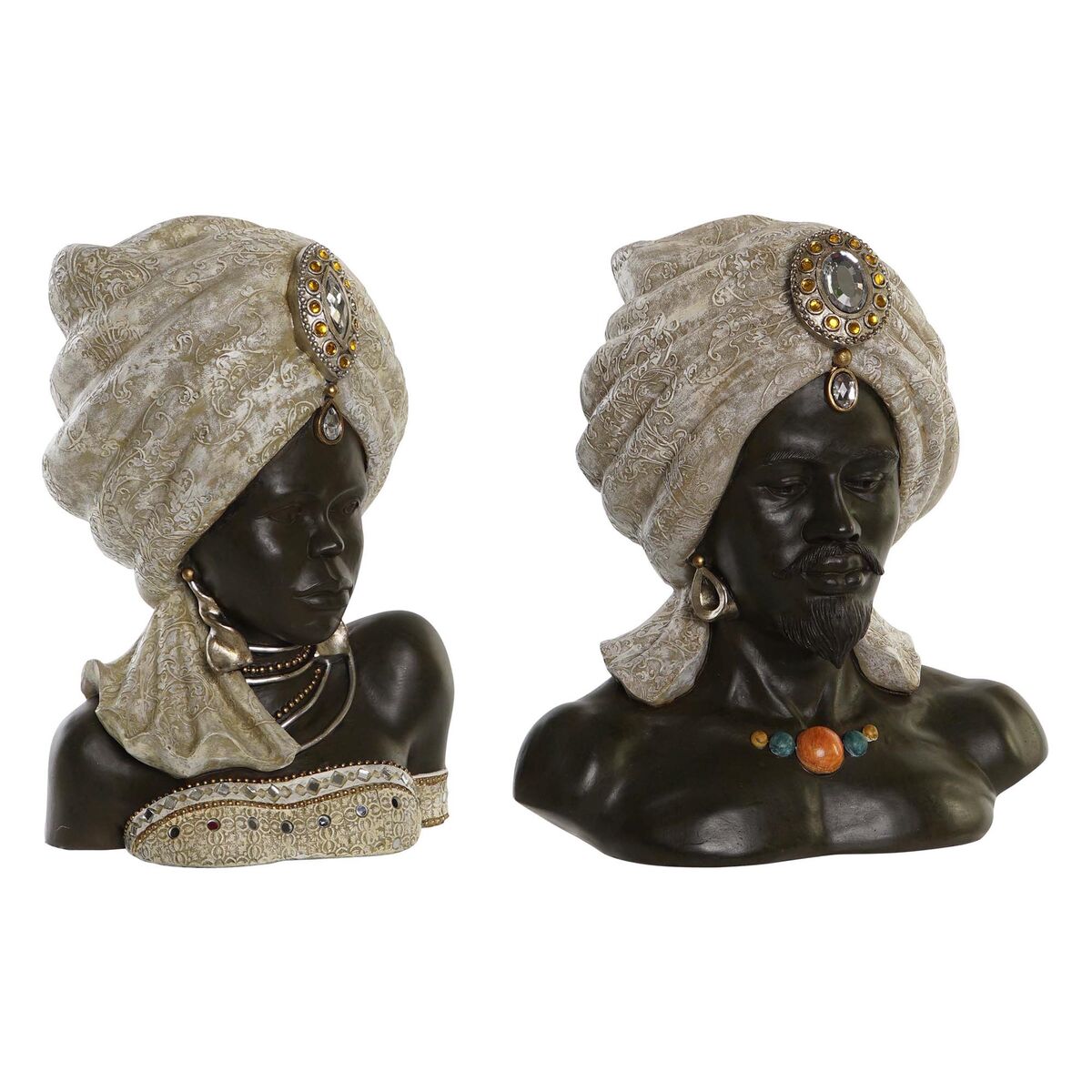 Διακοσμητική Φιγούρα DKD Home Decor x2 (Ανακαινισμenα A)