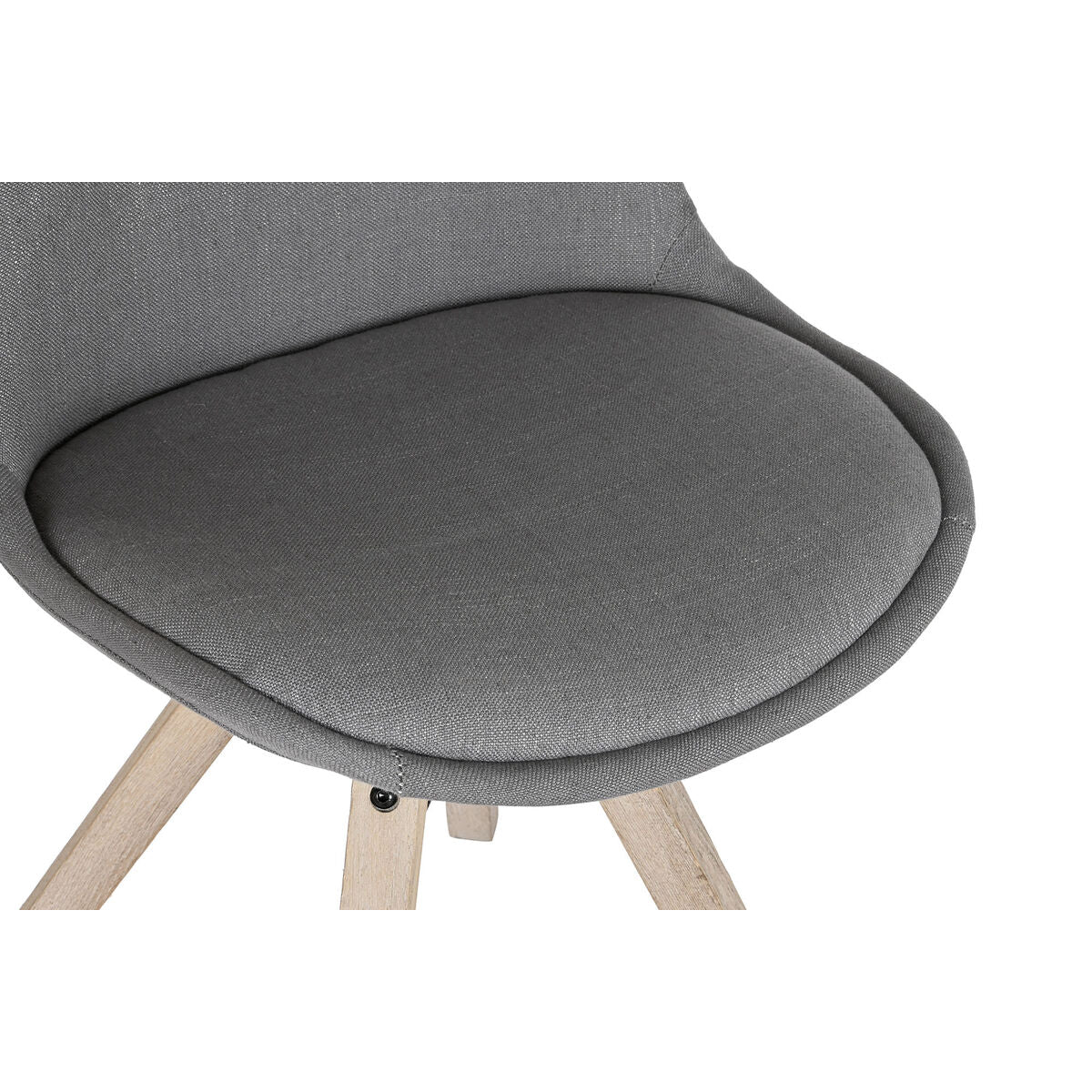 Καρέκλα Τραπεζαρίας DKD Home Decor Γκρι (Ανακαινισμenα A)