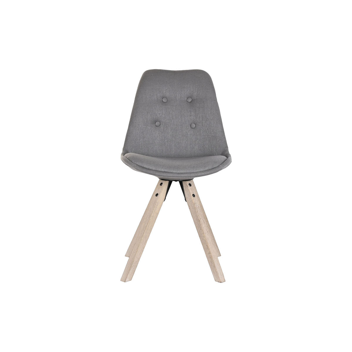 Καρέκλα Τραπεζαρίας DKD Home Decor Γκρι (Ανακαινισμenα A)