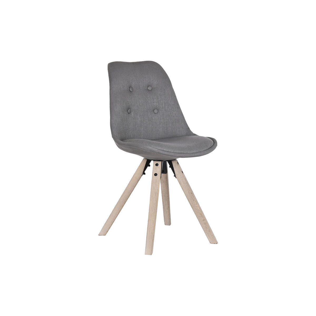 Καρέκλα Τραπεζαρίας DKD Home Decor Γκρι (Ανακαινισμenα A)