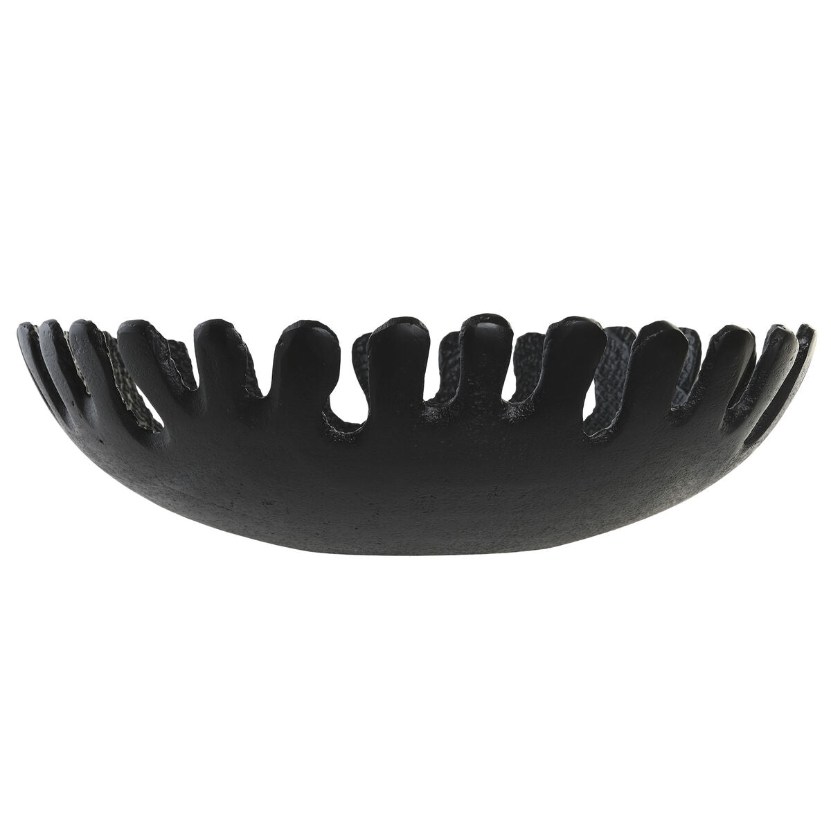 Κεντρικό Τραπεζιού DKD Home Decor Μαύρο Χρυσό Αλουμίνιο 32 x 32 x 9 cm (x2)