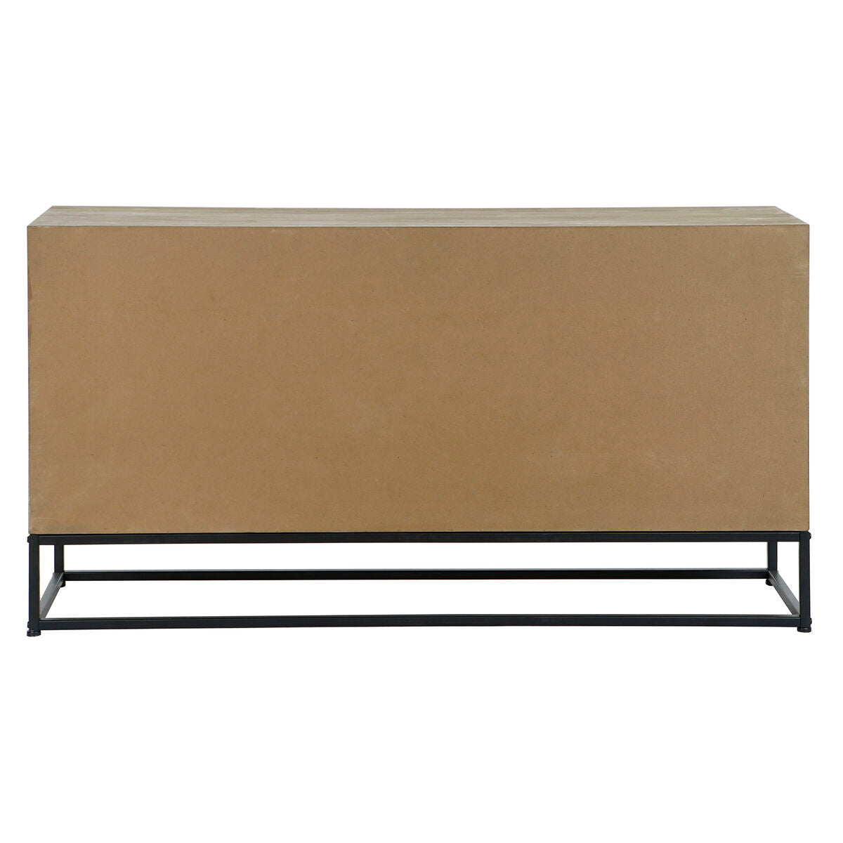 Σκευοθήκη DKD Home Decor Μαύρο Φυσικό Μέταλλο Ξύλο MDF 120 x 40 x 64 cm