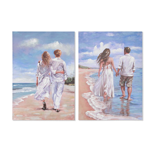 Καμβάς Home ESPRIT Καμβάς Ξύλο MDF 70 x 3 x 100 cm