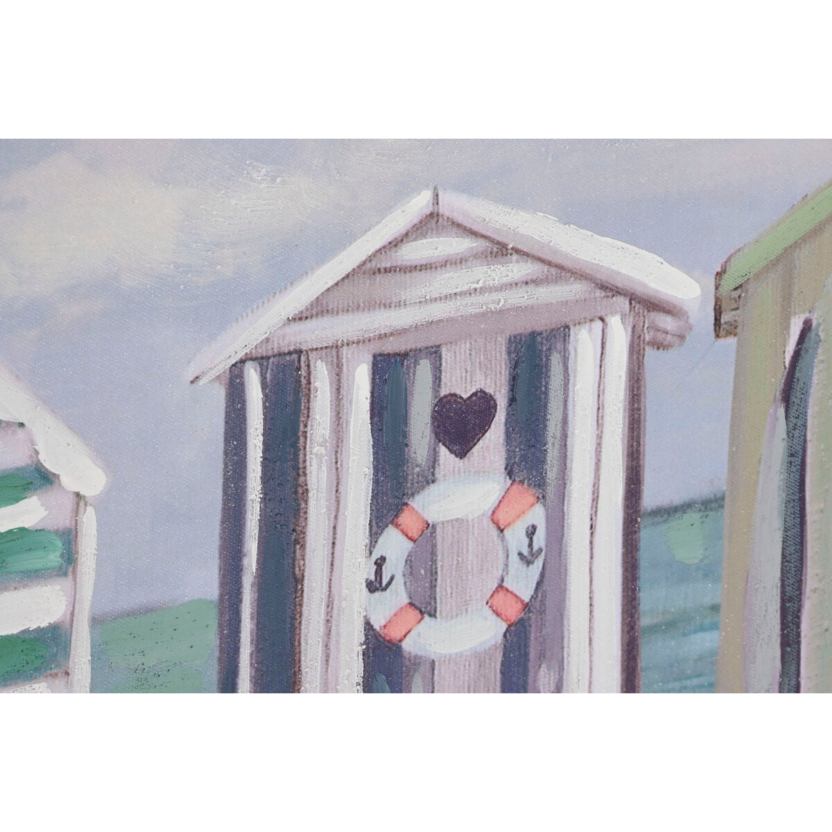Καμβάς Home ESPRIT Καμβάς Ξύλο MDF 120 x 3 x 60 cm Παραλία
