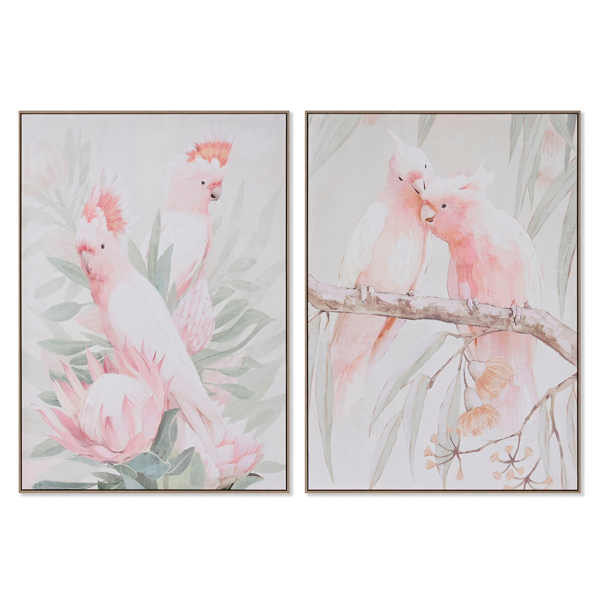 Καμβάς Home ESPRIT πολυστερίνη Καμβάς 100 x 4 x 140 cm